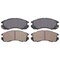 Advics 96-93 Subaru Impreza/96-90 Legacy:Front Disc Brake Pad, Ad0470 AD0470 - alternate 2